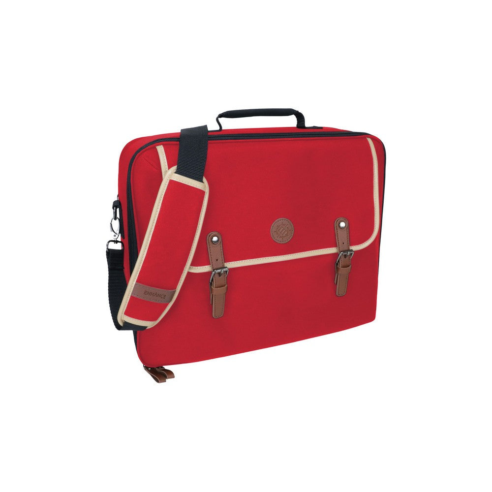 PREORDER ENHANCE Designer Edition TCG Shoulder Bag w/ Customizable Dividers & Accessory Pocket - Red