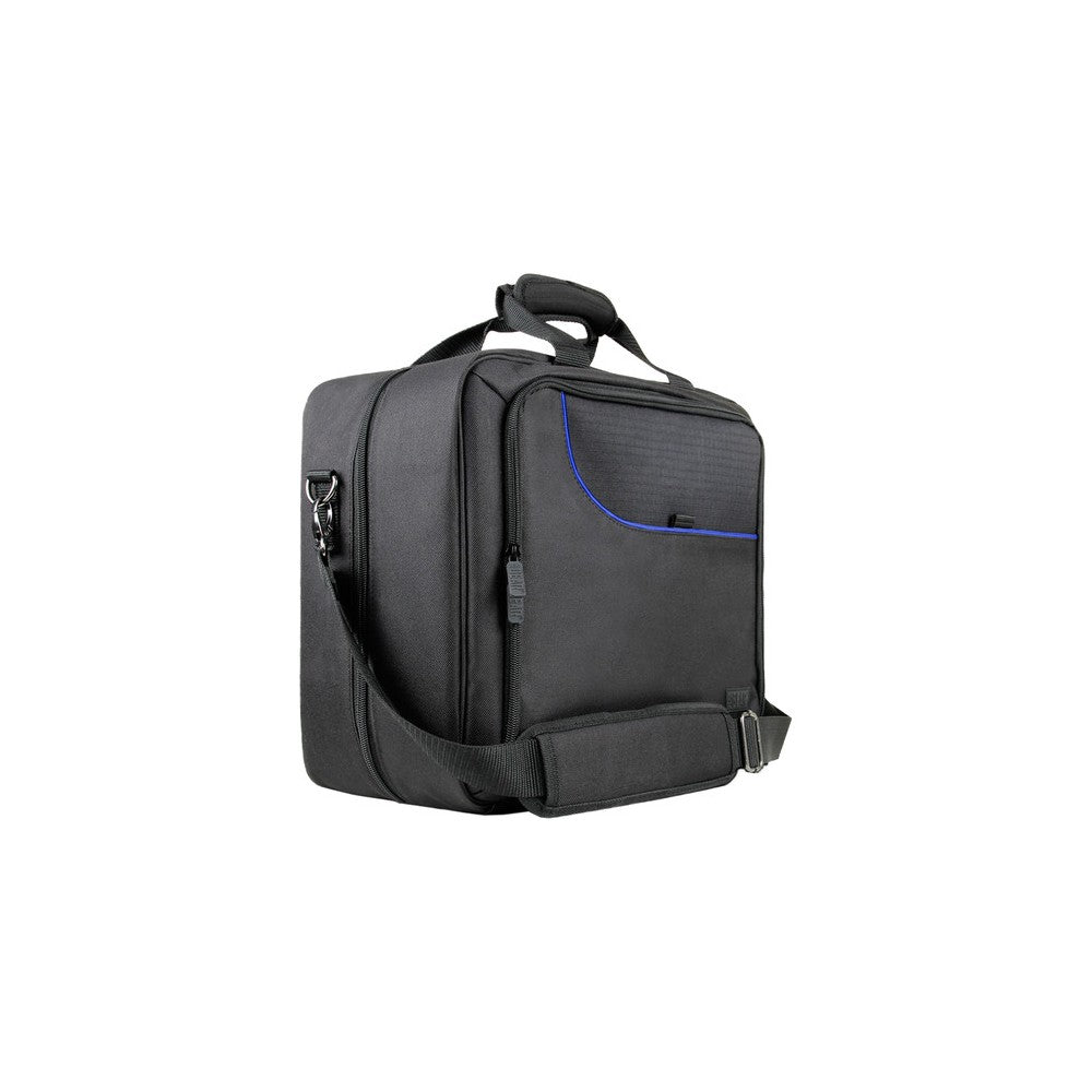 PREORDER USA GEAR PlayStation 4 Pro / Pro 4K Travel Console Case with Storage and Shoulder Strap - Blue