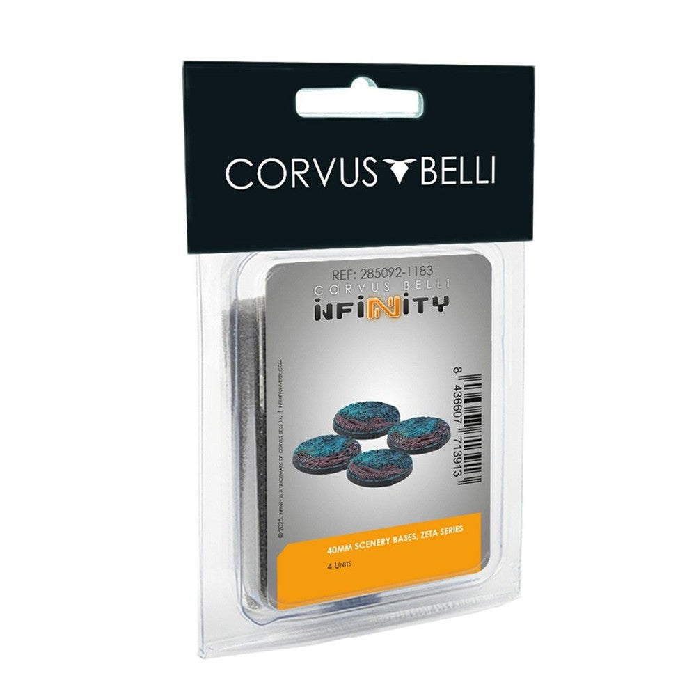 Infinity: Bases: 40mm Scenery Bases - Zeta Series