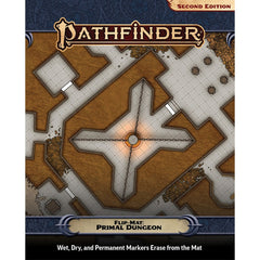PREORDER Pathfinder Flip-Mat: Primal Dungeon