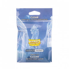 PREORDER Dragon Shield: Perfect Fit Inner Sleeves  Thick  Clear