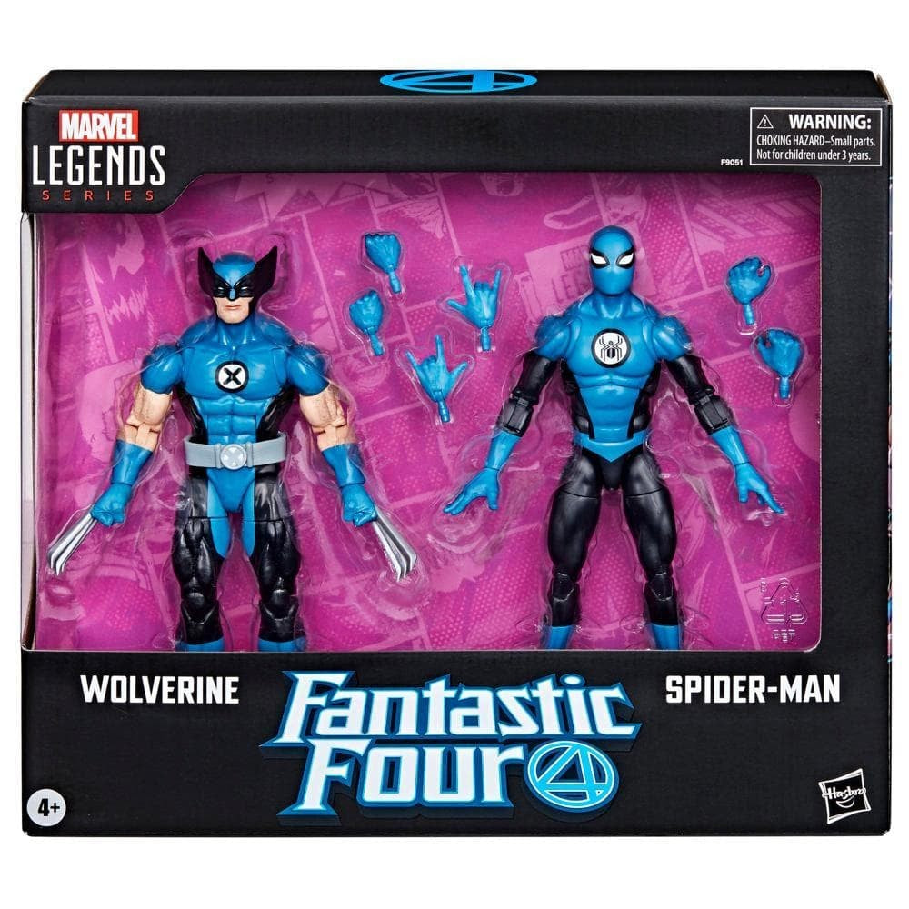 PREORDER Marvel Classic - Legends - Fantastic 4 - Wolverine Spd 2Pk