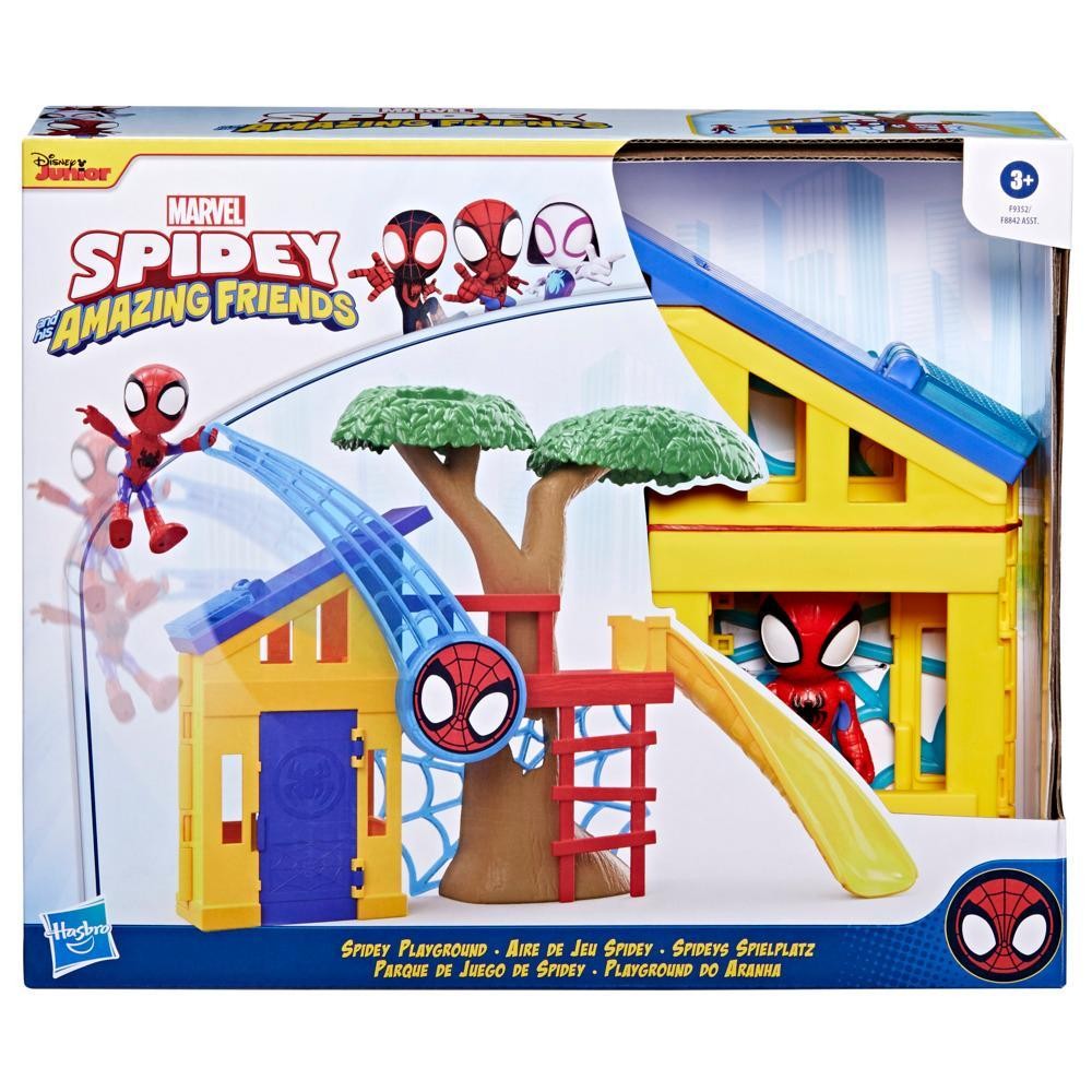 PREORDER Spidey And His Amazing Friends - Spidey Playground Scene Playset