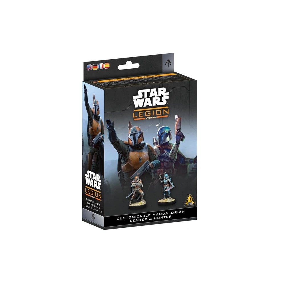 Star Wars: Legion  Customizable Mandalorian Leader and Hunter