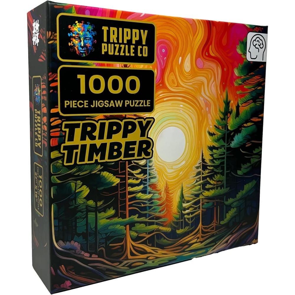 PREORDER Trippy Puzzles - 1000 Piece Jigsaw Trippy Timber