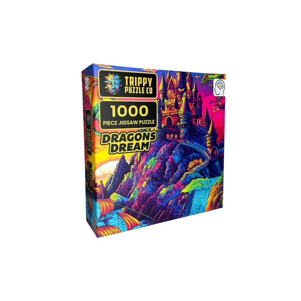 PREORDER Trippy Puzzles - 1000 Piece Jigsaw Dragons Dream