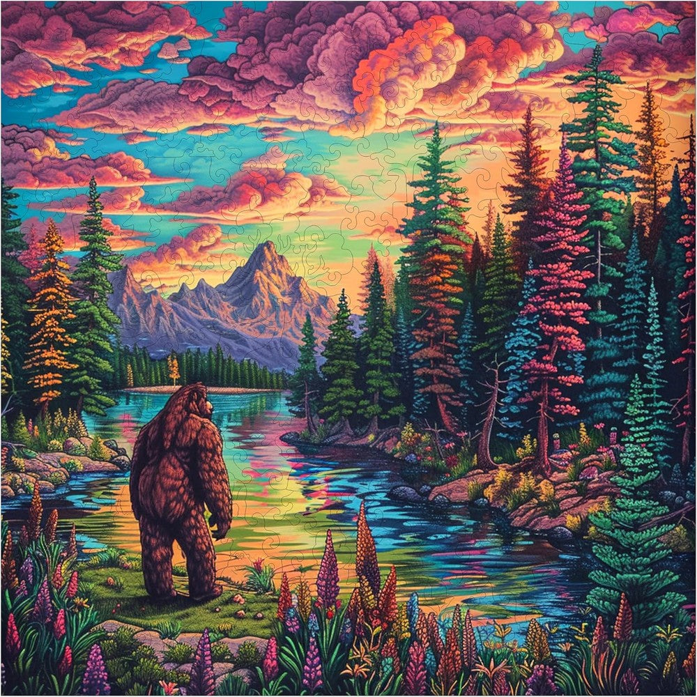 PREORDER Trippy Puzzles - 300 Pce Wood Jigsaw Forest Fable