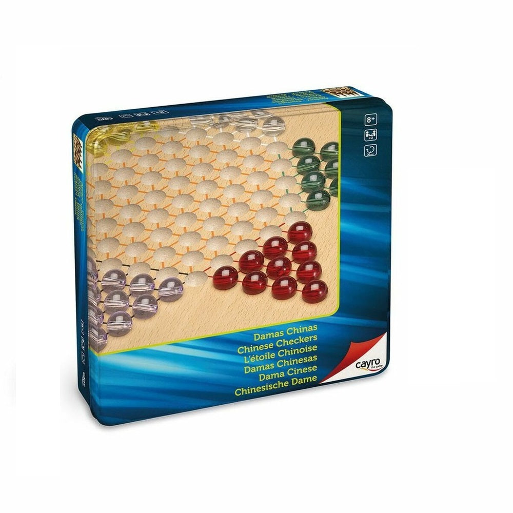 PREORDER Chinese Checkers In Metal Box