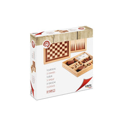 PREORDER Backgammon 30Cm Inlaid Wood