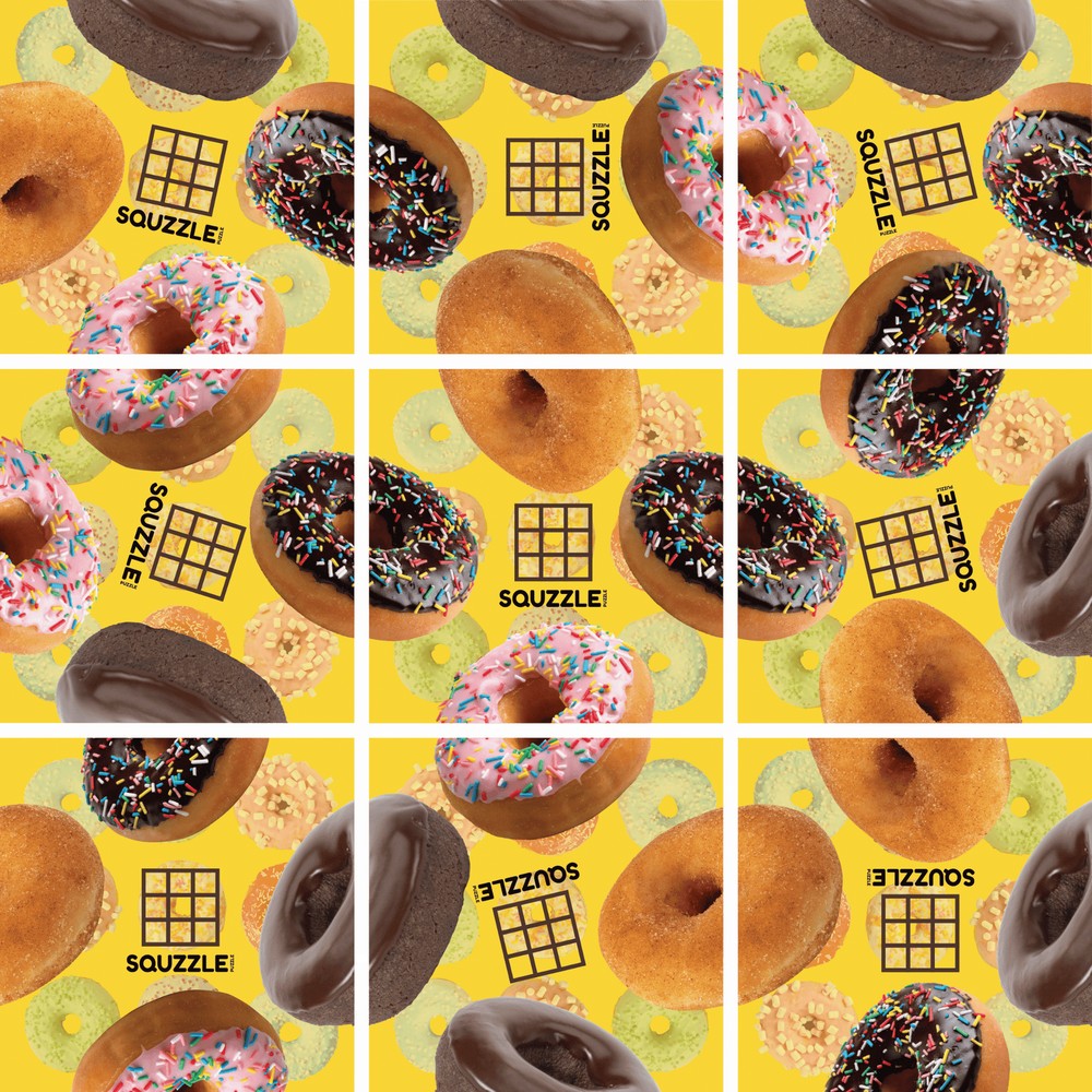 PREORDER Squzzle Puzzle Donuts