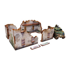 Micro Art Studio - WW2 Normandy Achtung Panzer Ruins 2 PREPAINTED [28mm/1:56]