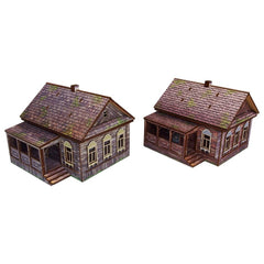 Micro Art Studio - WW2 Ostfront Village Doma (2) PREPAINTED [28mm/1:56]
