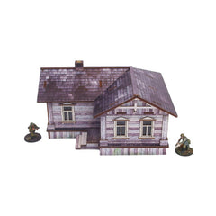 Micro Art Studio - WW2 Ostfront Village Iwans House (1) PREPAINTED [28mm/1:56]