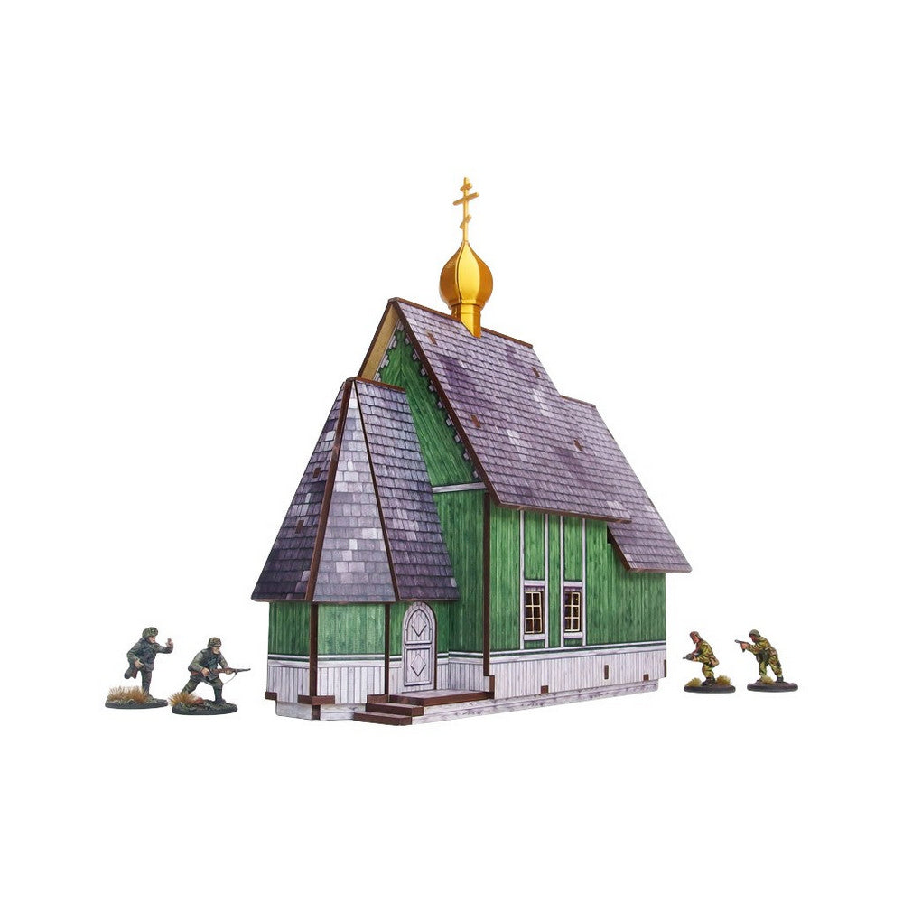 Micro Art Studio - WW2 Ostfront Village Tserkov (1) PREPAINTED [28mm/1:56]
