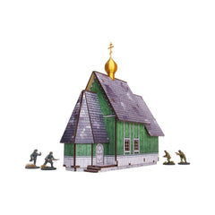 Micro Art Studio - WW2 Ostfront Village Tserkov (1) PREPAINTED [28mm/1:56]