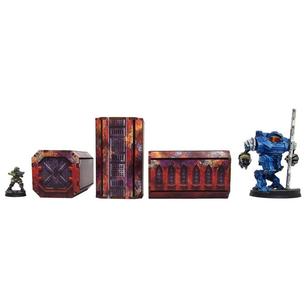 Micro Art Studio - Imperial Containers 4 (3) PREPAINTED [28mm/1:56]