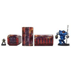 Micro Art Studio - Imperial Containers 4 (3) PREPAINTED [28mm/1:56]