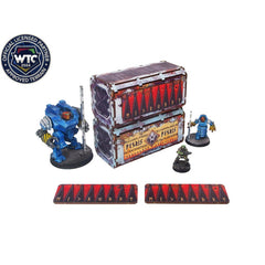 Micro Art Studio - Imperial WTC Containers Fenris (2) PREPAINTED [28mm/1:56]