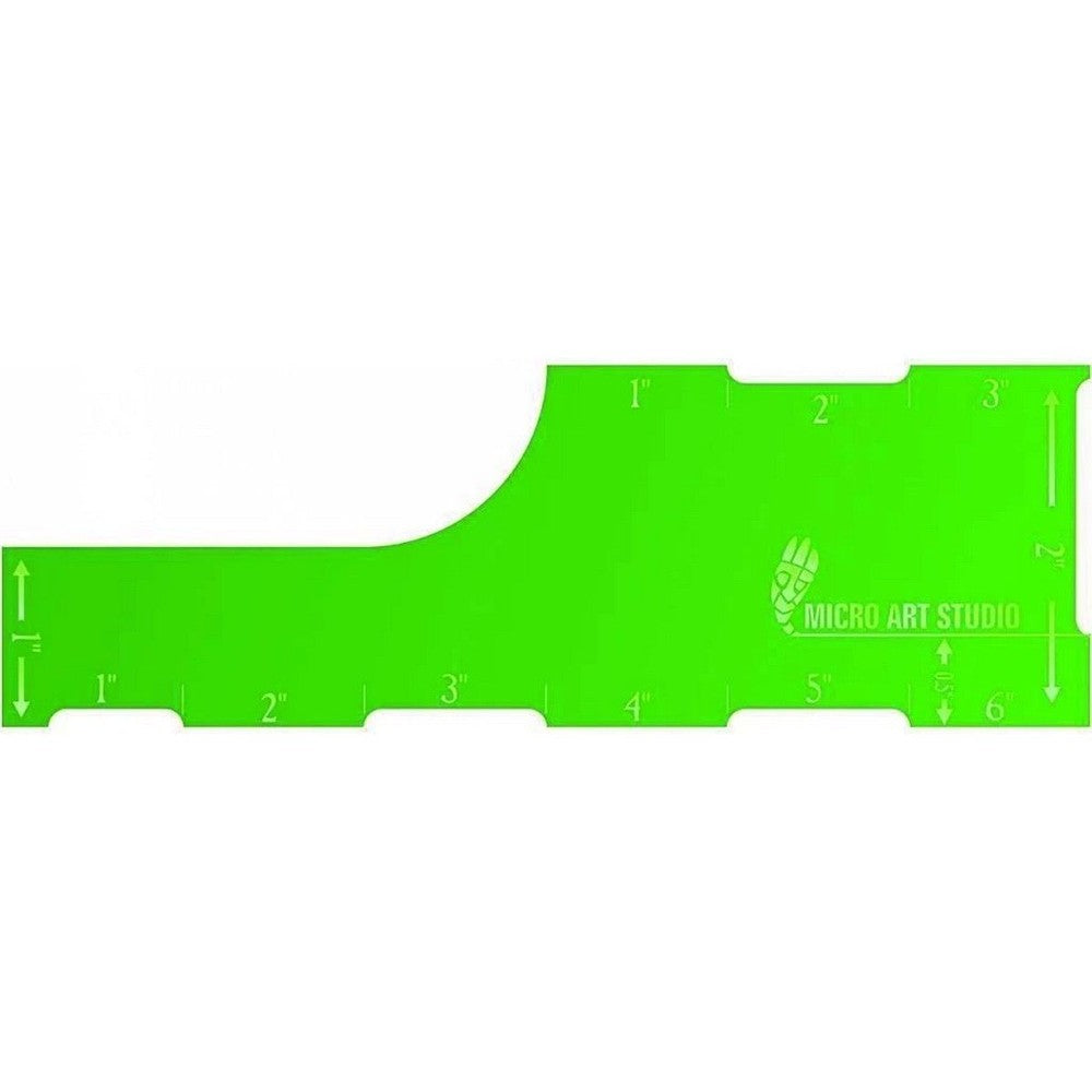 PREORDER Micro Art Studio - Accessories - Move Template 6 Green