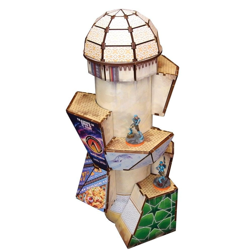 PREORDER Micro Art Studio - Infinity Scenery - Al Medinat Terraformation Tower (1)