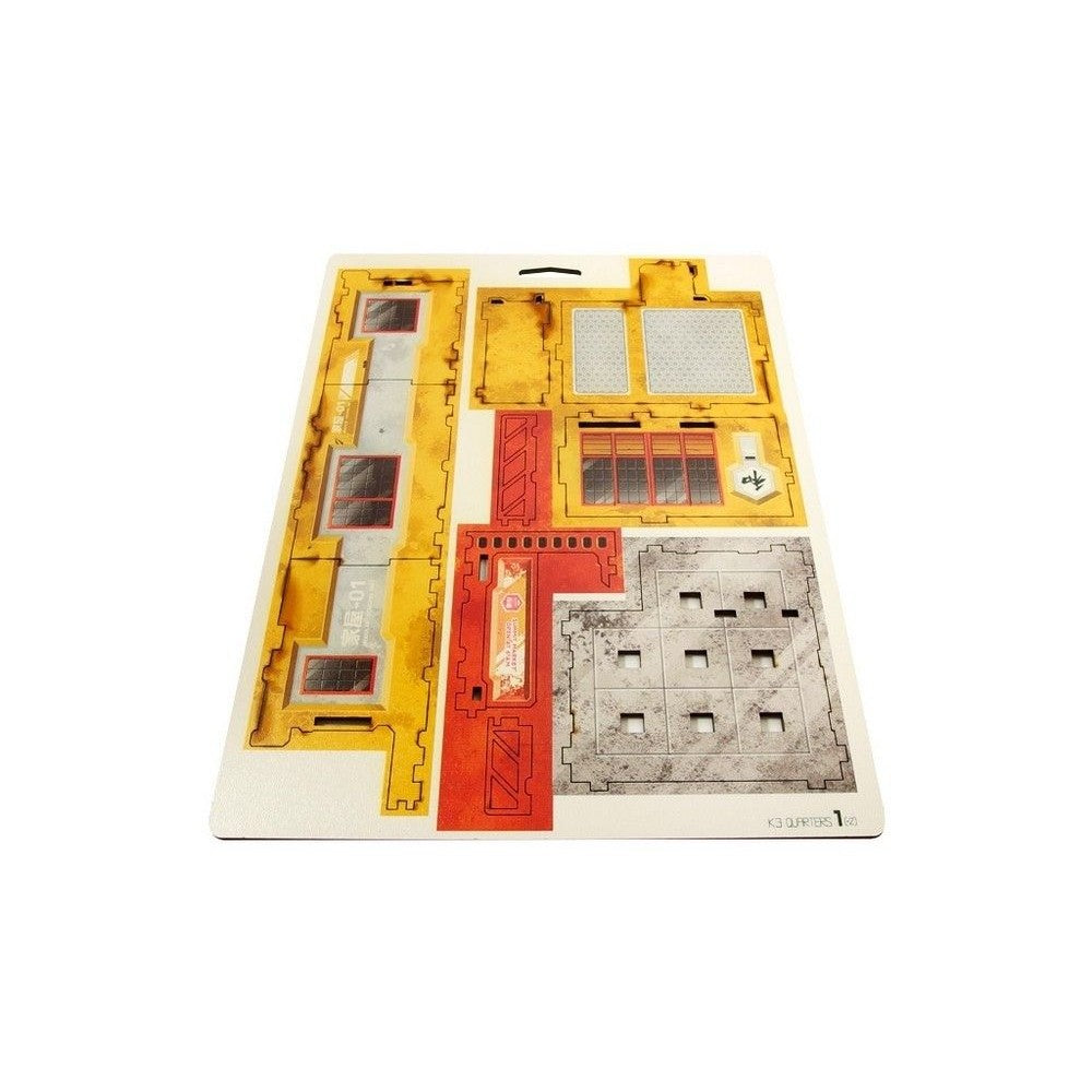PREORDER Micro Art Studio - Infinity Scenery - Kokkyo-3 Quarters (2) PREPAINTED (red)