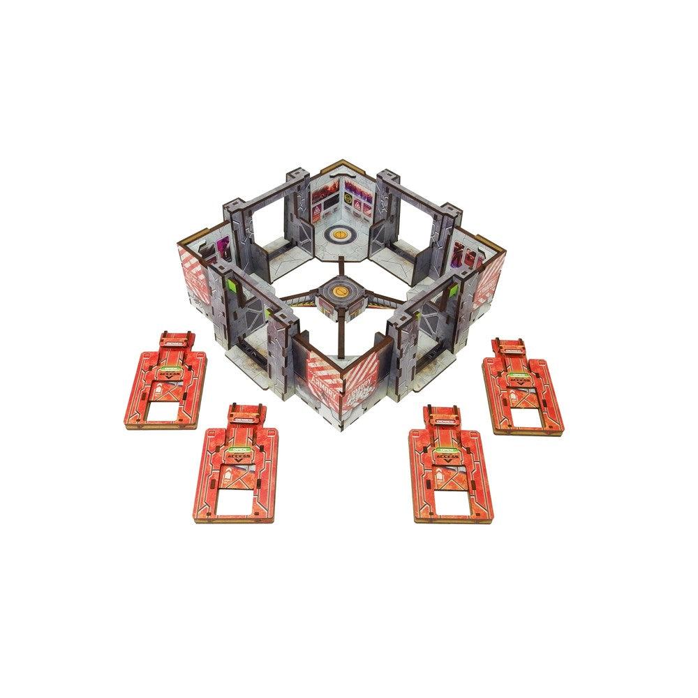 Micro Art Studio - Infinity Scenery - Precinct Sigma Objective Room Mark 3 PREPAINTED