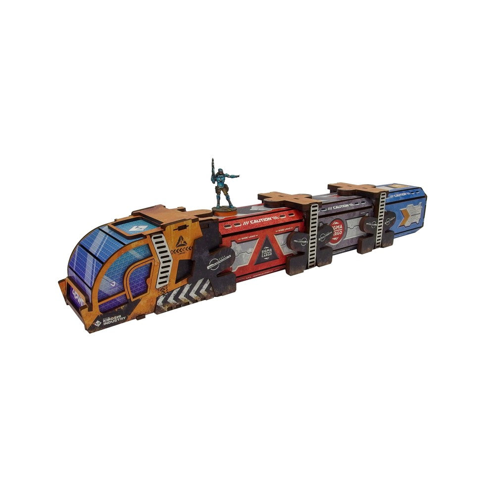 PREORDER Micro Art Studio - Infinity Scenery - Precinct Sigma Porpoise Hauler PREPAINTED