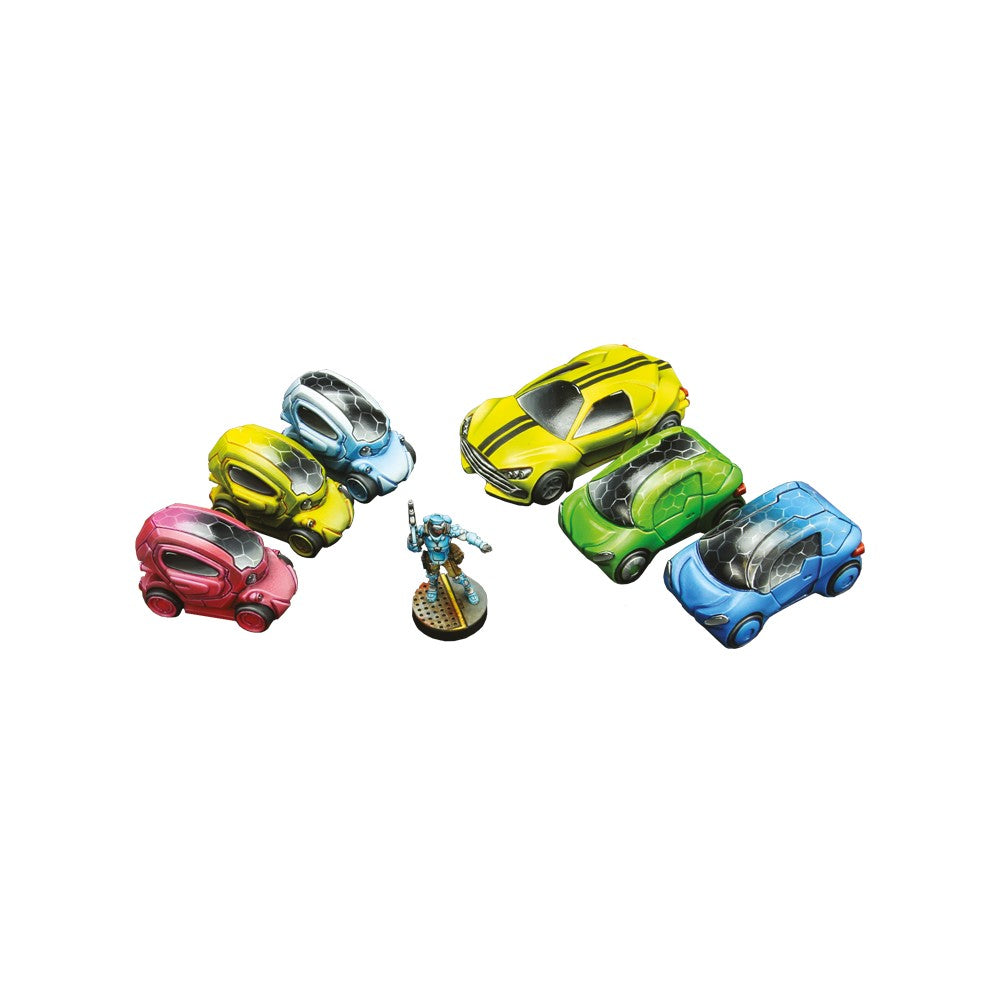 PREORDER Micro Art Studio - Infinity Scenery - City Cars set (6)