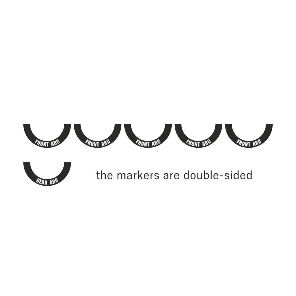 Micro Art Studio - Infinity Accessories - Infinity Arc Markers 25mm (5)