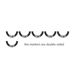 Micro Art Studio - Infinity Accessories - Infinity Arc Markers 25mm (5)