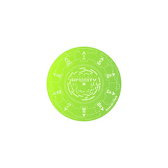 Micro Art Studio - Infinity Accessories - Infinity Circular Blast Template N5 (1) Fluo Green