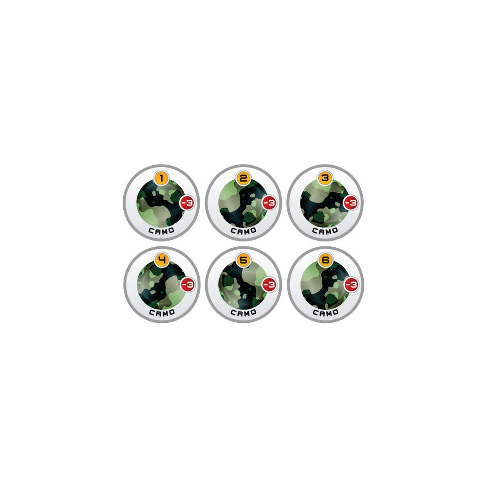Micro Art Studio - Infinity Token Sets - N4 Infinity Tokens Camouflage -3 (6)