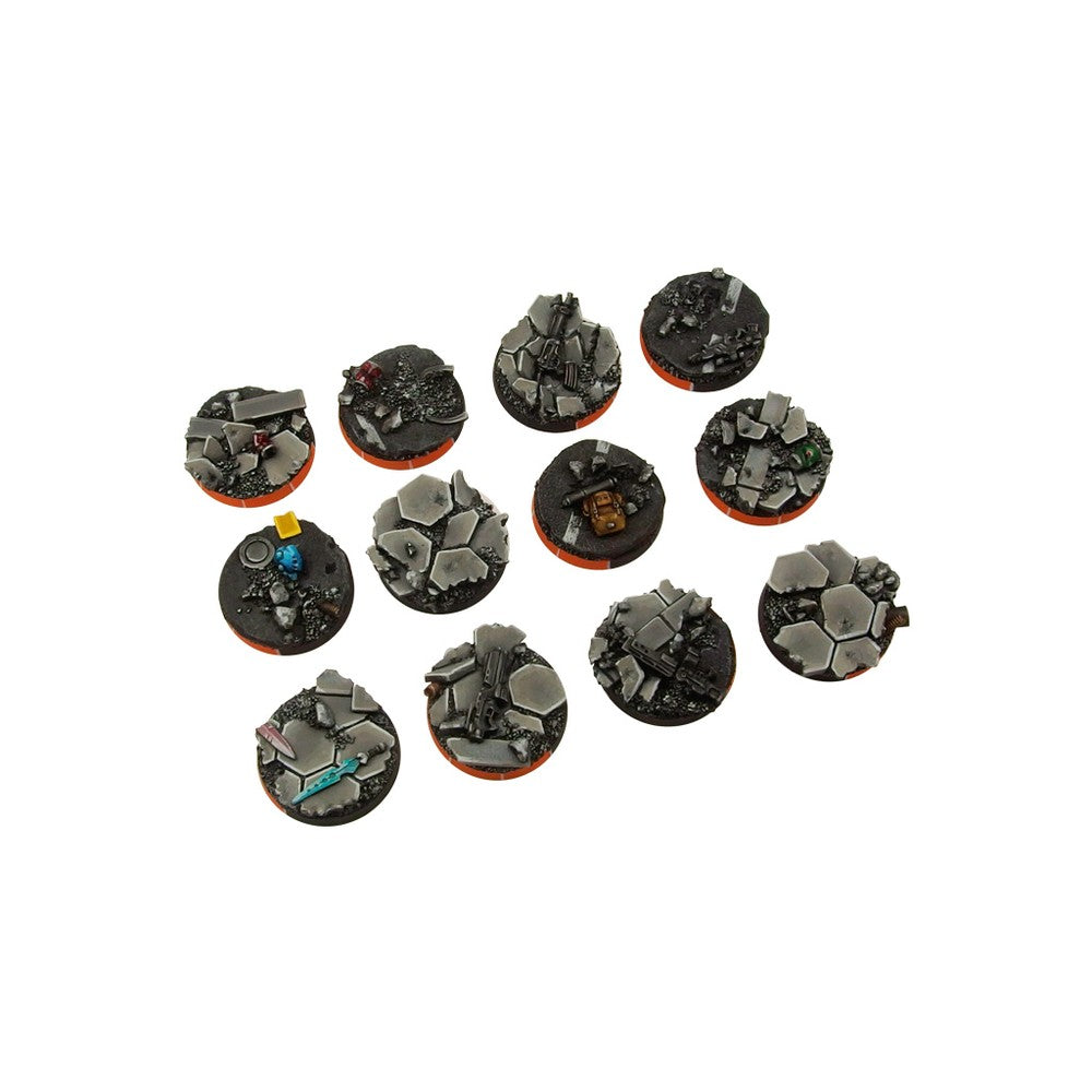 PREORDER Micro Art Studio - Infinity Bases - Urban Fight Arc Bases - Round 25mm (5)