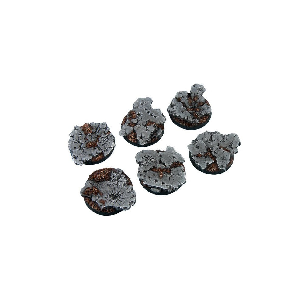 PREORDER Micro Art Studio - Resin Round/Oval Bases - Ruins Bases - Round 40mm (2)