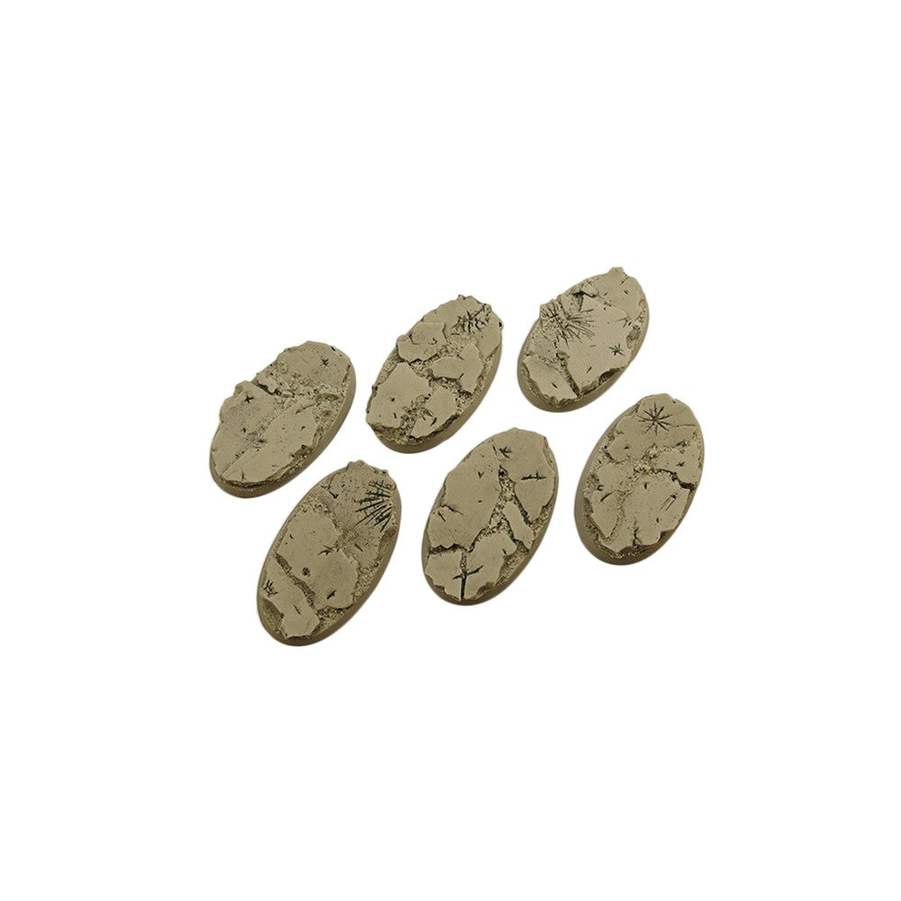 PREORDER Micro Art Studio - Resin Round/Oval Bases - Ruins Bases - Oval 60x35mm (4)