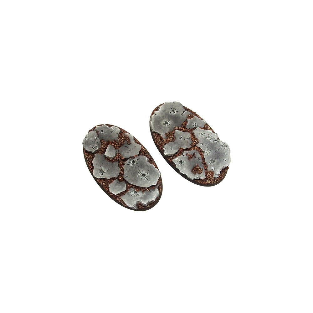 PREORDER Micro Art Studio - Resin Round/Oval Bases - Ruins Bases - Oval 90x52mm (2)