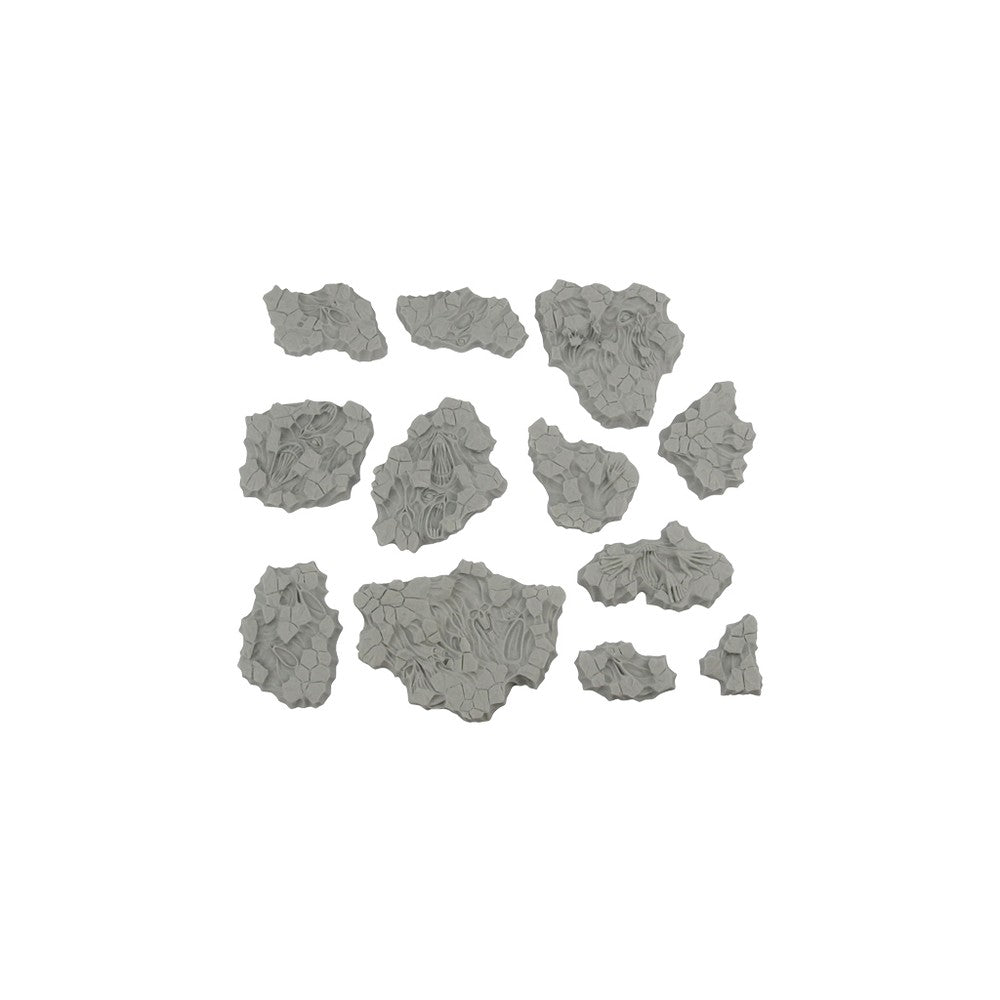 PREORDER Micro Art Studio - Resin Round/Oval Bases - Spooky Basing Kit (12)