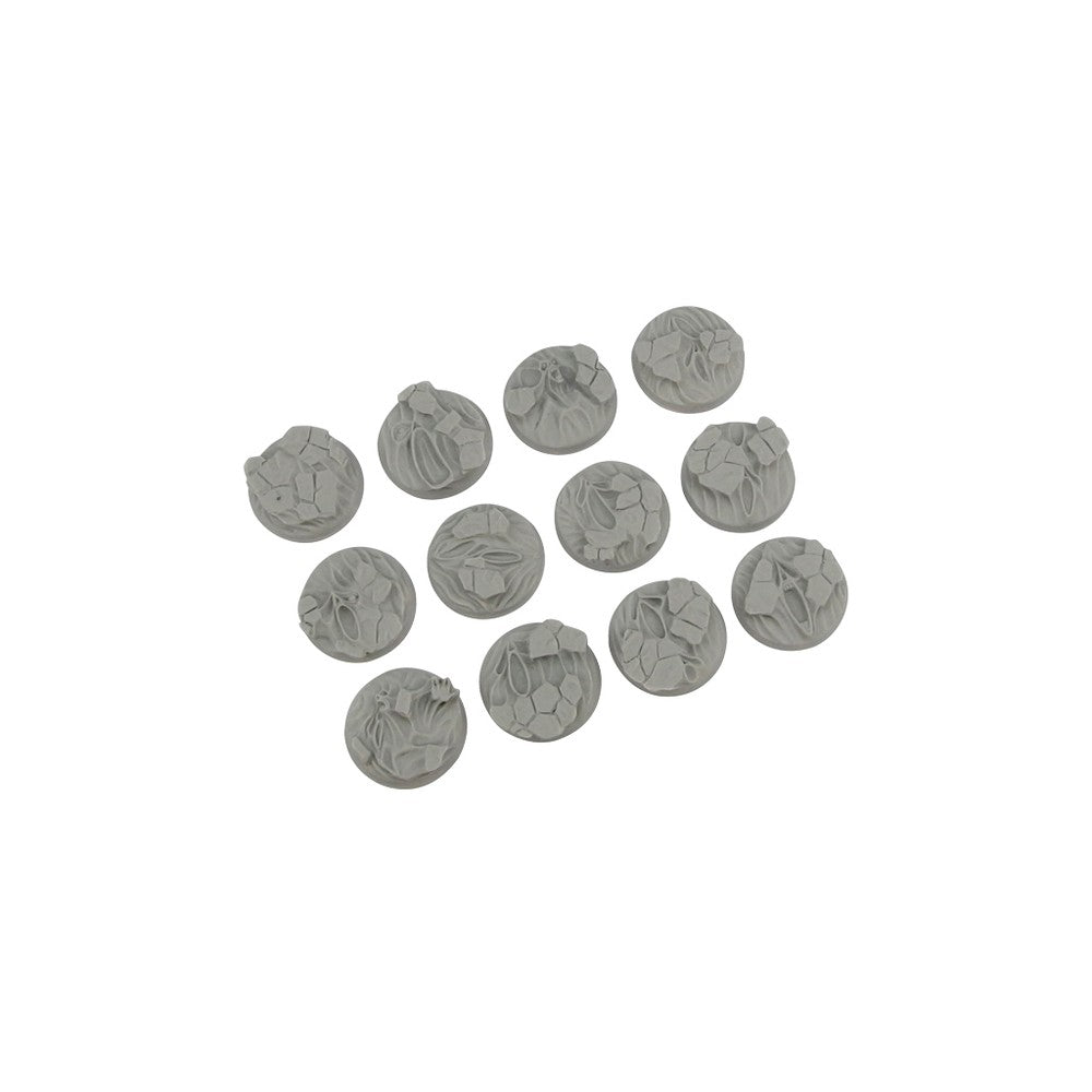 PREORDER Micro Art Studio - Resin Round/Oval Bases - Spooky Bases - Round 25mm (5)