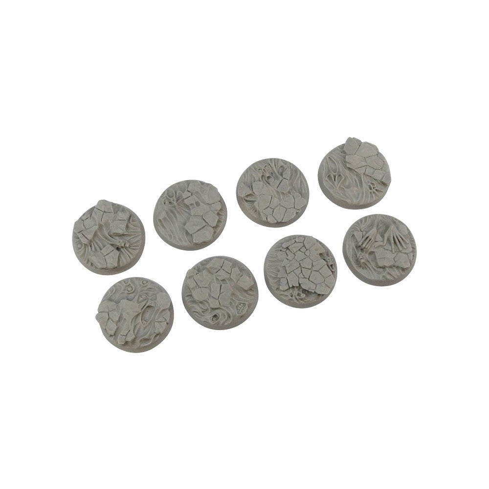 PREORDER Micro Art Studio - Resin Round/Oval Bases - Spooky Bases - Round 32mm (4)