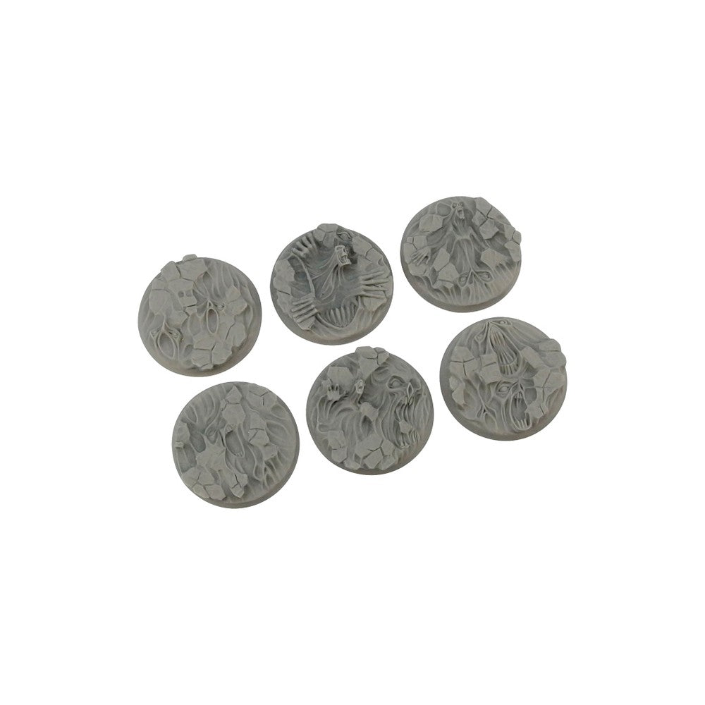 PREORDER Micro Art Studio - Resin Round/Oval Bases - Spooky Bases - Round 40mm (2)