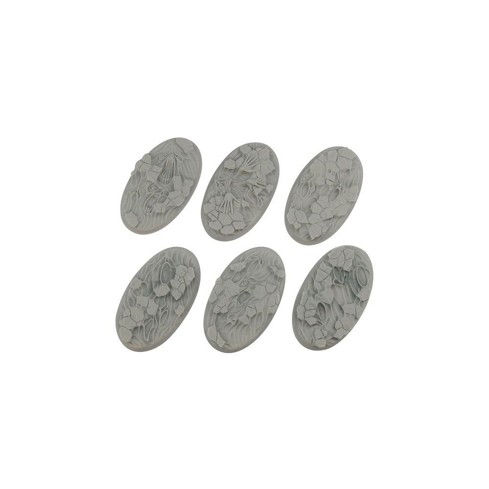 PREORDER Micro Art Studio - Resin Round/Oval Bases - Spooky Bases Oval 60x35mm (4)