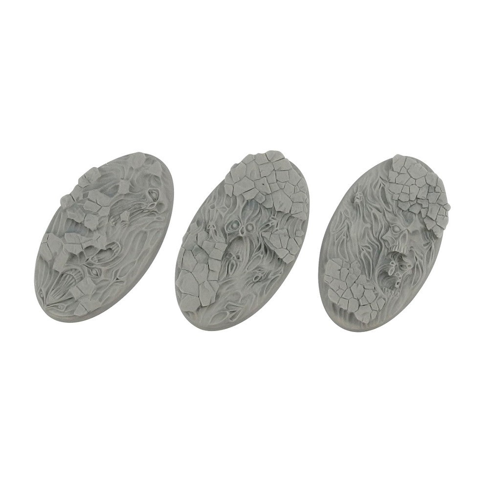 PREORDER Micro Art Studio - Resin Round/Oval Bases - Spooky Bases Oval 75x42mm (2)