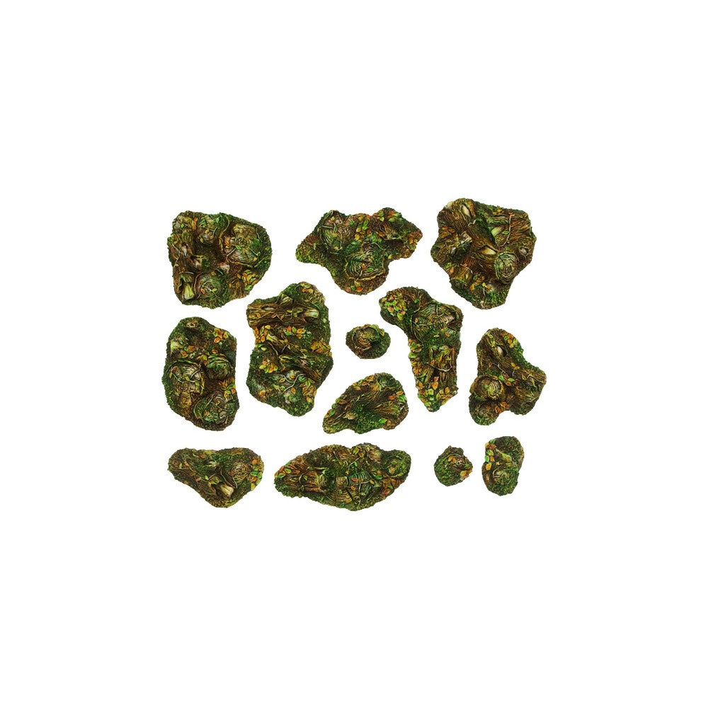 PREORDER Micro Art Studio - Resin Round/Oval Bases - Forest Basing Kit (13)