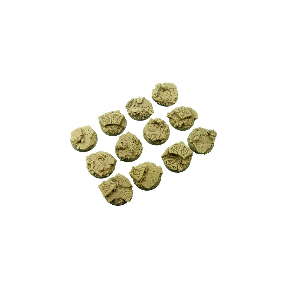 PREORDER Micro Art Studio - Resin Round/Oval Bases - Mystic Bases - Round 25mm (5)