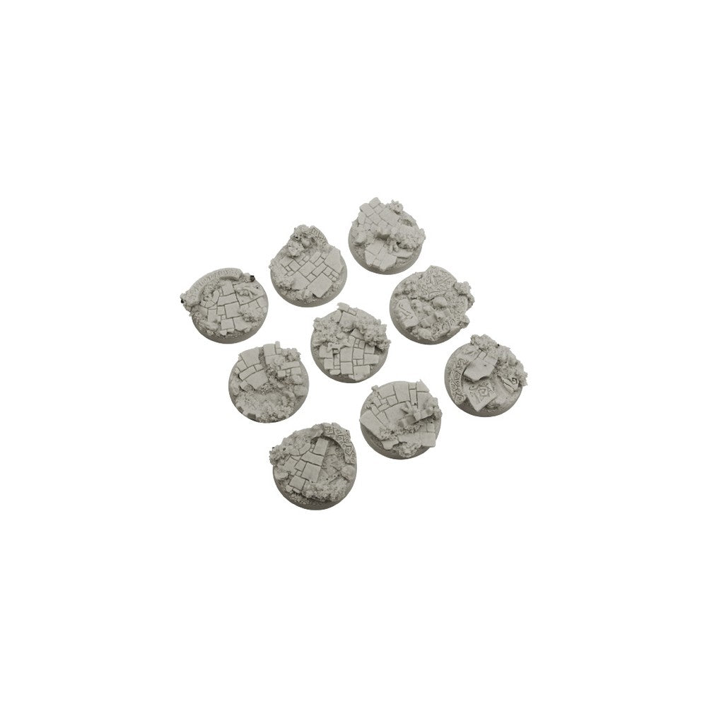 PREORDER Micro Art Studio - Resin Round/Oval Bases - Mystic Bases - Round 28mm (5)