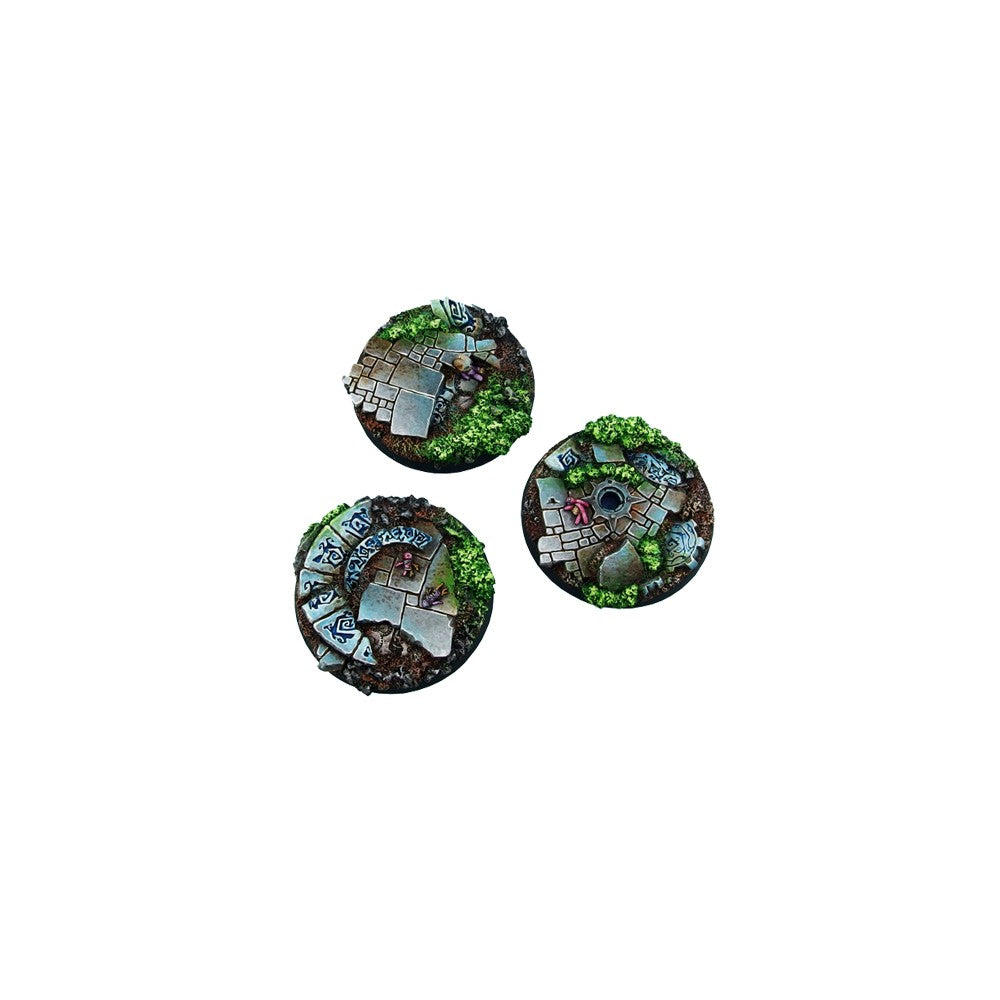 PREORDER Micro Art Studio - Resin Round/Oval Bases - Mystic Bases - Round 50mm (2)