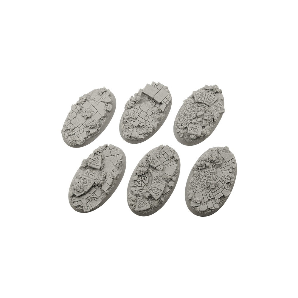 PREORDER Micro Art Studio - Resin Round/Oval Bases - Mystic Bases - Oval 60x35mm (4)