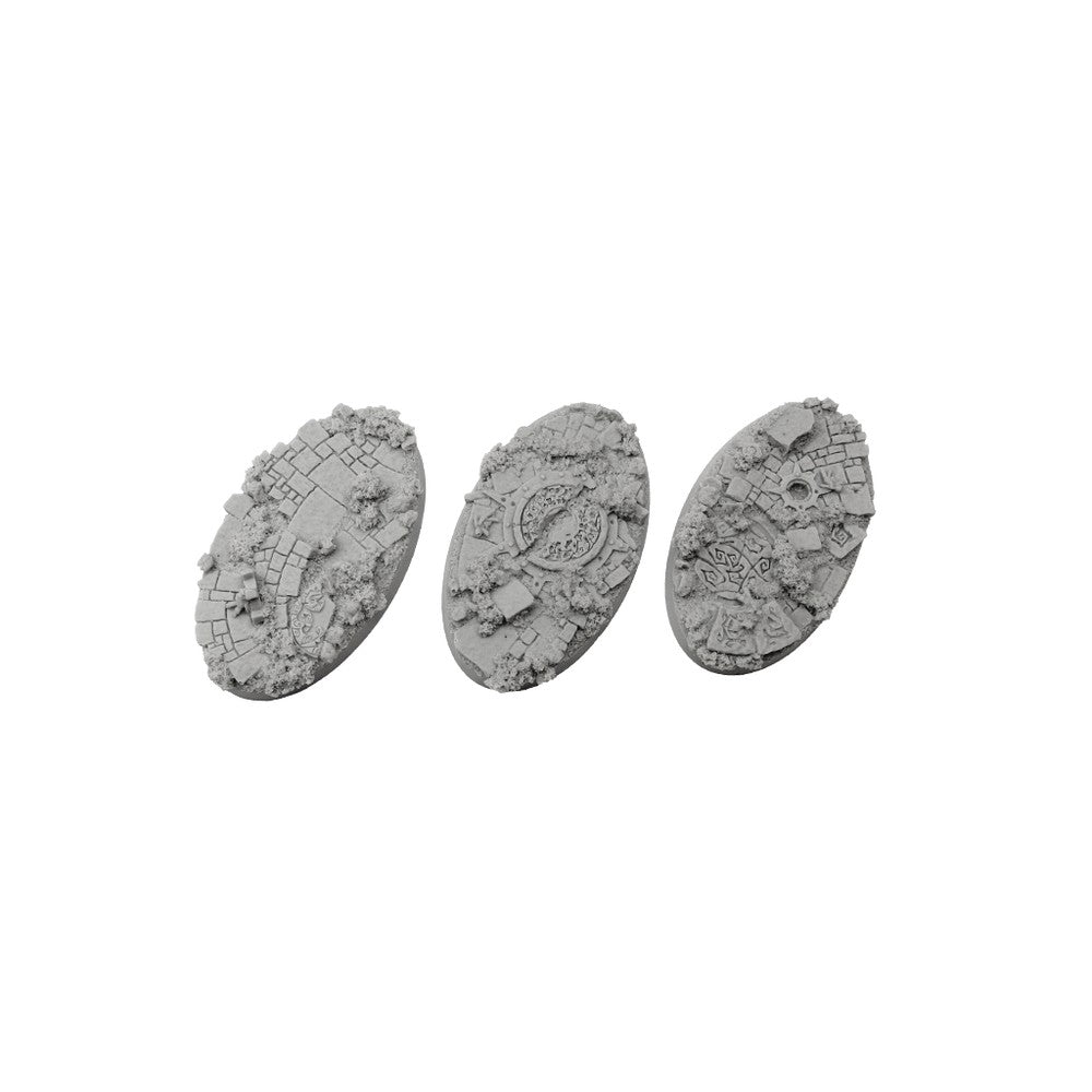 PREORDER Micro Art Studio - Resin Round/Oval Bases - Mystic Bases - Oval 75x42mm (2)
