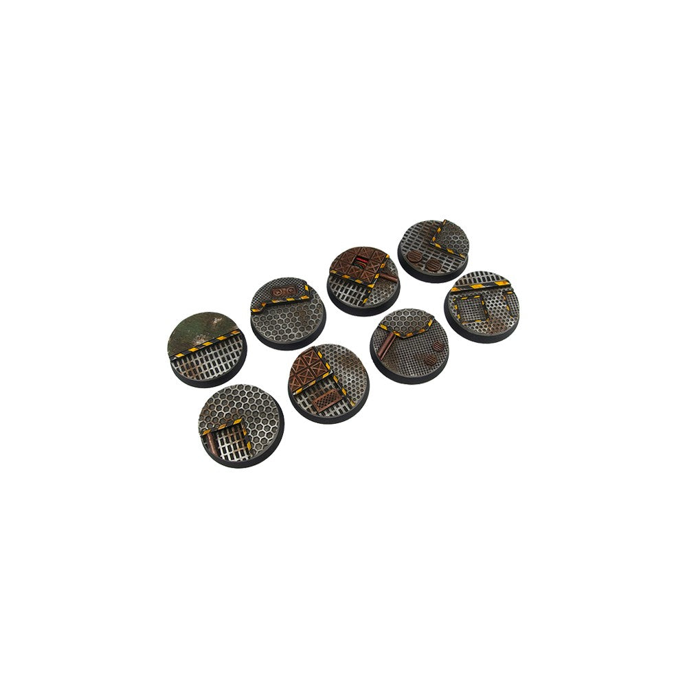 PREORDER Micro Art Studio - Resin Round/Oval Bases - Tech Bases - Round 32mm (4)
