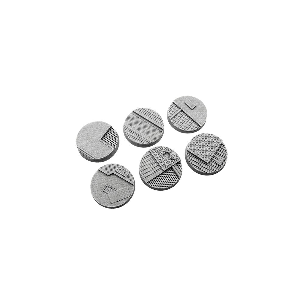 PREORDER Micro Art Studio - Resin Round/Oval Bases - Tech Bases - Round 40mm (2)